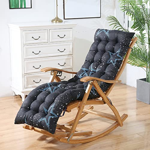 Outdoor Patio Sun Lounger Cushions 48x155cm Soft and Thick Chair Pad for Garden Relaxation Recliner Mattress Deckchair Seat Cover Perfect for Holidays and Indoor/Outdoor Use