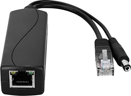 Azxcvbnm POE Splitter 48 V auf 5 V MicroUSB Typ C Power Over Ethernet Adapter Kabel Injektor Netzteil Modul für Kamera