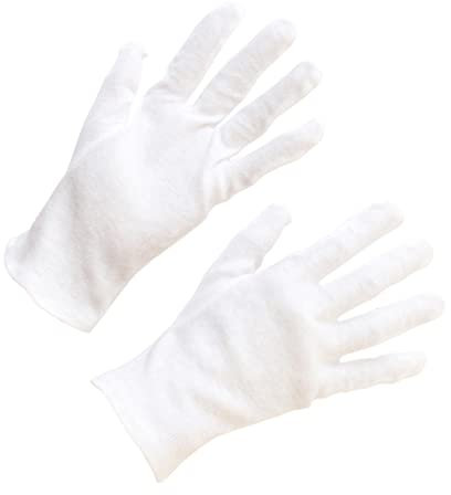 LAPYAPPE 12paare Baumwollhandschuhe Weiß Für Schutz Und Komfort Schutzhandschuhe Arbeitshandschuhe Für Gartenarbeit Reinigung Industrie