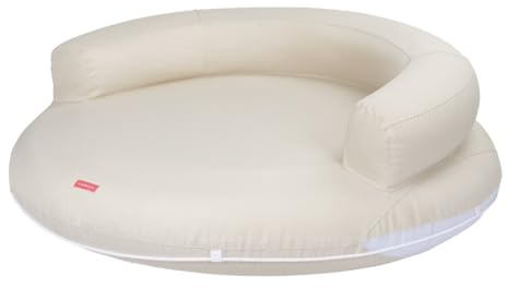 Flamingueo Materassino Gonfiabile, Per Piscina, Lettino Gonfiabile, Struttura Interna in PVC, Rivestimento Esterno in Poliestere, 152 x 152 x 49 cm
