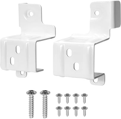 HPZIHUIT Kit de apilamiento para lavadora secadora, ahorro de espacio, fácil instalación, ajuste universal, kit de soporte para pila de lavadora secadora, reemplaza la pieza para