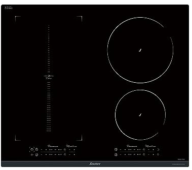 Sauter - SPI9648BP - Plaque Induction - Table de Cuisson Encastrable - Noir - 4 Foyers - 7400W - Dimensions Encastrement : 56x49cm - Horizone et Fonction Piano - Fabriqué en France