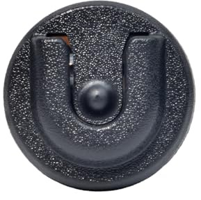 UAYESOK Support de Micro Radio CB à Clipser avec Dos adhésif 3M pour Midland, Kenwood, Motorola, CB Ham, Radio Mobile Amateur PMR pour Voiture, Jeep, véhicule, Maison, Bureau (Noir, 1 pcs)