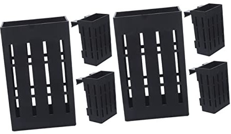 Angoily 6pièces Supports De Plantes Aquatiques Porte-Plante Suspendu Plastique pour Aquarium Pot De Culture avec Conception Creuse Et Ventilation pour Décorer Votre Réservoir De