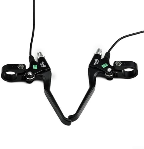 Wuxing 47PDD Mechanische Bremshebel für E-Bike, Abschaltfunktion, Aluminiumlegierung, SM-Anschluss, 1 Paar