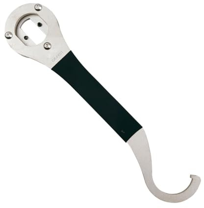 HOUSON Fahrrad Centerlock Werkzeug, Innenlager-Abbauwerkzeug Tretlagerschlüssel für klassische Fahrrad-Tretlager – Rostfreier Stahl (300x65x10mm)