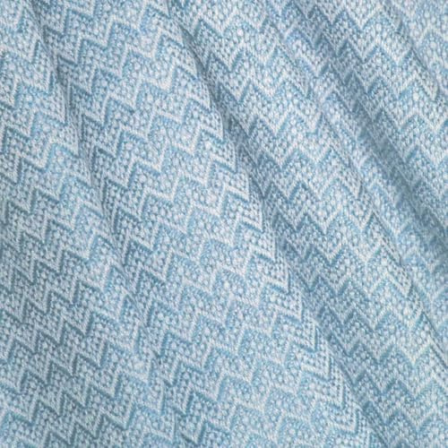 Lorenzo Cana Coperta di lusso in cashmere, 100% cashmere, blu, soffice, coperta tessuta a mano, coperta per divano coperta in lana - 9631633