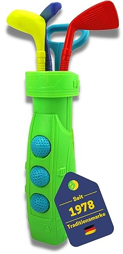 Best Sporting 13 teiliges Golf Set, Minigolf mit Golflöcher, Golf-Schläger & Golfbällen inkl. Bag