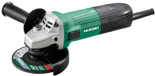 HiKOKI G12STXJ7Z 115mm / 4.5 Disc Grinder, 600W / 230V | Compact and Robust Design, Restart Protection, 12000 No Load Speed, with slide switch, with Side Handle in Blow Case