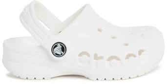 Crocs Unisex Kids Baya Clog T Clog, White, 4 UK Child