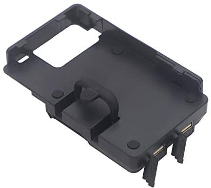 JHETA Motorrad Telefon Halterung Für R1250GS Für R1200GS Für ADV S1000XR F650GS F850GS F900R Für R1200RS Drahtloses Ladegerät Schnellladung Handy-Navigationshalterung (Farbe : Wireless 22mm Clip)