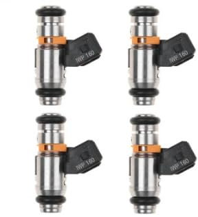 YIANKWY Einspritzventil Einspritzdüse Einspritzventil für FIAT Grande Punto Evo (199) 2005-2016 EO: :IWP160,71792994,77363790,71724545,4PCS