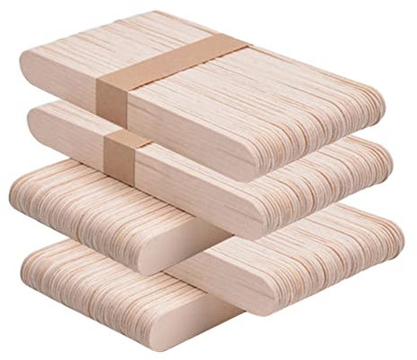 LALAFINA 250stücke Holz Bastelstäbe Diy Materialien Für Junge Mädchen Handwerk Projekte Handgemachte Sticks Bastelbedarf Holzsticks Bastelstäbe Handarbeitsset