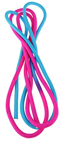 Cuerda de gimnasia rítmica, arco iris, sólida, equipo de gimnasia artística, accesorios de competición deportiva, 3 m de longitud