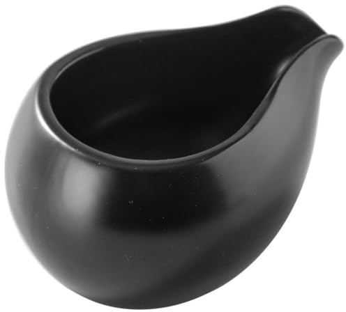 BESPORTBLE Ceramic Milk Pitcher Small Coffee Creamer Jug with Handle and Spout Sauce Jug for Milk Syrup and Cream for Coffee Bars Cafes Restaurants and Home Tea Service