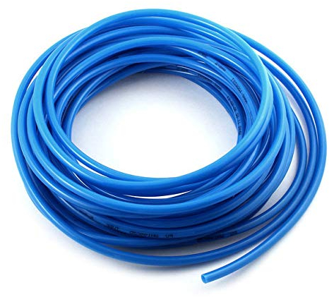 Pneumatics Polyurethane Pun Hose 5 Metres Outer 4mm x Inner 2.5mm Blue Flexible Compressed Air Hose Air Fuel Oil