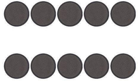 10st Organisches Make-up Wiederverwendbare Gesichtspads Aus Baumwolle Make-up-pads Aus Bambus Feuchttücher Waschbare Abschminkpads Abschminktücher Baumwollschlaufe Bambus-kohle