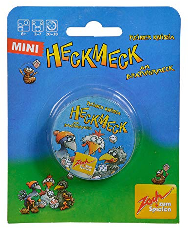 Zoch 601105091 - Heckmeck am Bratwurmeck in der Metalldose, das beliebte Würfelspiel im Mini Format, ab 8 Jahren