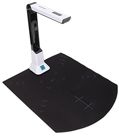 KC5M01 Buch- und Dokumentenscanner, 8 MP HD-Buchkamera, Intelligenter USB-Dokumentenscanner mit Leistungsstarker OCR- und CMOS-Funktion für Windows und Vista