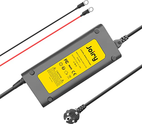 Joiry 14.6V 20A Lithium Batterieladegerät 12V LiFePO4 Batterieladegerät AC-DC Smart Charger mit LED Anzeige speziell für LiFePO4 Akkus ladegerät 12V ﻿