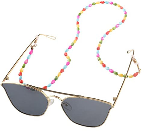 Strand Sand Farbe Wasser Tropfen Muschel Brillenkette Mode Brillen Seil Lanyard