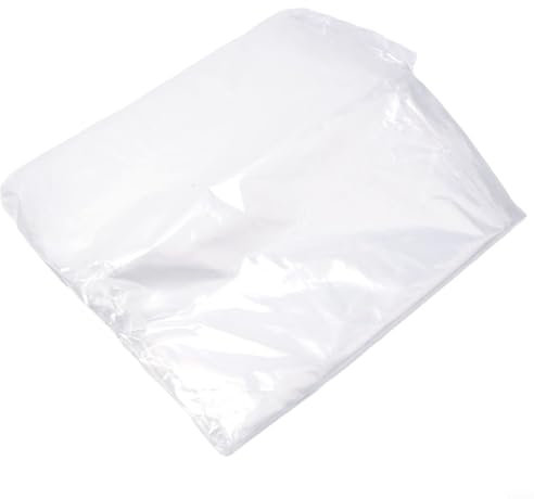 HEBEOT Bâche en plastique polyéthylène pliable pour serre - Film transparent pour légumes, fleurs, fruits, culture agricole - 0,04 mm (2 m x 10 m)