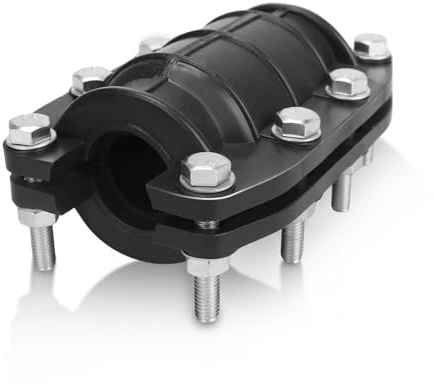 2 Inch Pipe Repair clamp, Emergency Pipe Repair Kit for Plastic and Metal Pipes (OD 50-52MM)