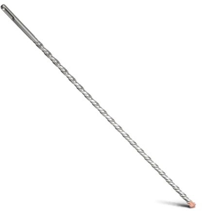 MOXPIFY Punta per trapano SDS Plus a doppia elica, trapano a percussione per calcestruzzo, pietra, pietra naturale, 10 x 800 mm