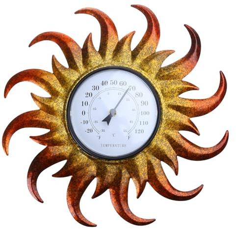 Innen Und Außenthermometer Wandthermometer Dekoratives Temperaturmessgerät Für Den Hausgarten