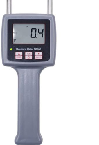 Weytoll Misuratore di umidità Misuratore di umidità multifunzionale per fibre Misuratore di umidità con sonda 0-80% Analizzatore portatile del contenuto di acqua per tè, mais, paglia