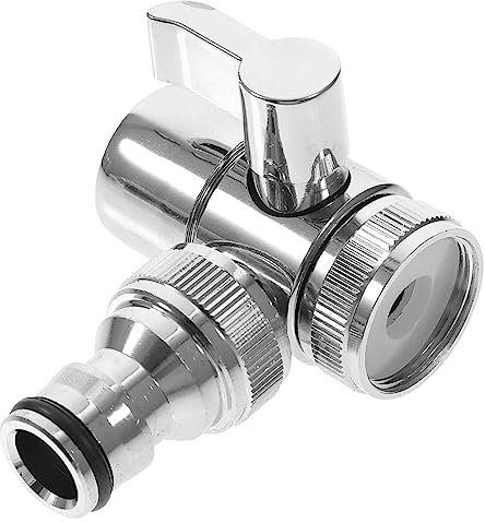GLSTOY Faucet Splitter for Sink Water Line Splitter Faucet Adapter for Washing Machine Garden Hose Tap Connector