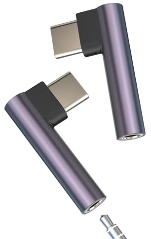 Adaptador USB C a Aux para auriculares (2 unidades) de 3,5 mm para auriculares tipo C para iPhone 16 15 Pro Max para Apple para iPad Macbook compatible con Samsung S25 Headphone Android Micrófono