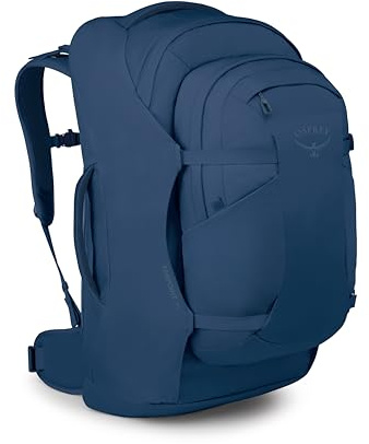 Osprey Farpoint Herren-Reiserucksack, 70L, Antique Blue