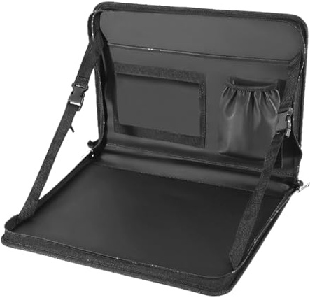 NPXUAMTJ Organizadores de coche de gran capacidad y mesa de comedor, estaciones de trabajo y comidas para coche, mejoras para respaldo de asiento en bandeja de camiones