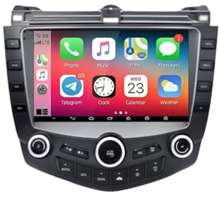 Compatibile con Honda Accord 7 2003-2007 Lettore multimediale for auto Video Radio for auto Navigazione Carplay(4G 32G AHD)