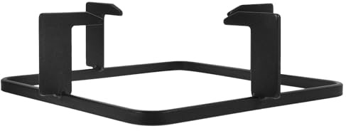 BUGUUYO Support en Fonte Noir pour Cuisinière à Gaz, Support Antidérapant et Résistant pour Casseroles, Accessoire Pratique pour Ustensiles Cuisine Sécurisés