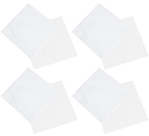 Abaodam Range Hood Filter Paper 45x43cm 36pcs Non-woven Fabric White with Oil Filtration and Face Protection Features Kitchen Ventilator Oilproof Cover for Cooking and Fryer Oil Filter