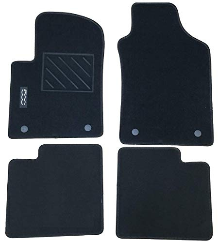 FCA Tappeti Originali Fiat 500 Moquette Anteriori E Posteriori Cod. 71807922