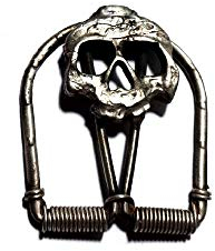 artigianale Pinza para billetes con forma de calavera para elegir el baño de metal Money Clips para sujetar dinero Bijoux hombre de regalo