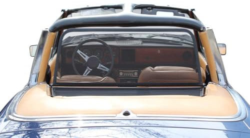Aperta Windschott passend für Triumph Stag (1965-1980) 100% Passgenau OEM Qualität Schwarz Windstop Windabweiser