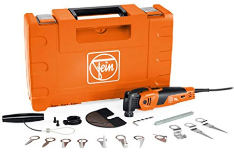 Fein MULTIMASTER MM 700 1.7 Q Bus & Truck (Multitool mit 5 m Kabel, 450 W, Multifunktionswerkzeug für KFZ / Nutzfahrzeuge, inkl. Schneidmesser, Schutzabdeckung, mit Kunststoffkoffer) 72297063000