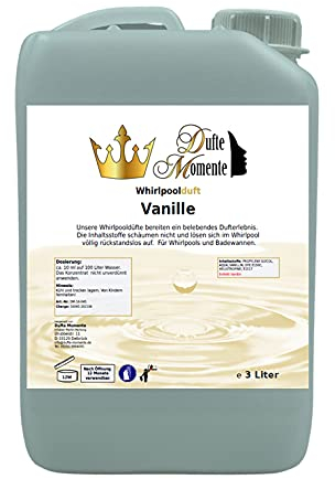 Whirlpool Duft Vanille - 3 Liter von Dufte Momente