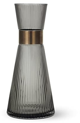 Rosendahl Wasserkaraffe 1,0 l Grand Cru Nouveau aus mundgeblasenem Glas, klar