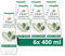Dove Advanced Care Hydrating Care Body Wash Body Cleanser shower gel with aloe & birch water for instantly lotion-soft skin 6x 400 ml