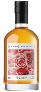 Schnaps Bornholmer Apfel, Vanille & Mandel Schnaps aus Dänemark. 0,5l, Geschenkbox. Alk. 25% Vol.