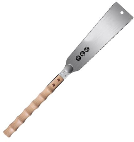 Scie japonaise professionnelle pour sciage à la main - Pour bois dur et résineux - Outil de menuiserie