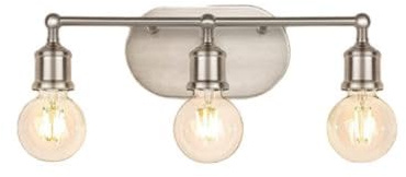 Genérico Aplique Espejo de Baño Vintage,Lámpara de Pared Industria,luz espejo baño,Aplique de Pared Interior para Dormitorio Salon Pasillo