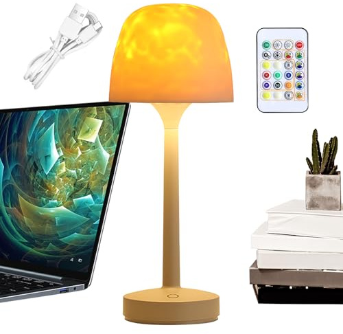 Lampada Del Proiettore - Luci Proiettori LED Per Camera Da Letto | 3600mAh Proiettore Di Luce LED | | Lampada Ambientale Di 16 Colori | 2 Modalità Luce Dell'atmosfera Con Telecomando