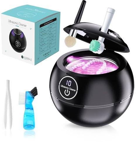 45kHz 190ML Ultrasonic Retainer Cleaner Machine for Denture & Aligner
