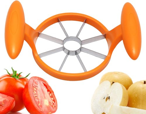 Tagliafrutta | Affettatrice Manuale Rimovibile Per Pere | Utensile Per Eliminare Il Torsolo Delle Verdure - Per Frutta Verdura Insalata Ristorante All Aperto Picnic Preparazione Pasti